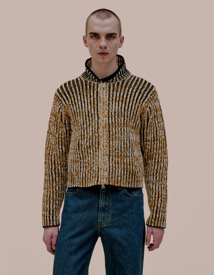 Eckhaus Latta knit jacket.