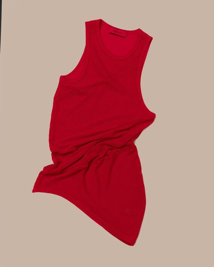 SPIRAL TANK IN RED