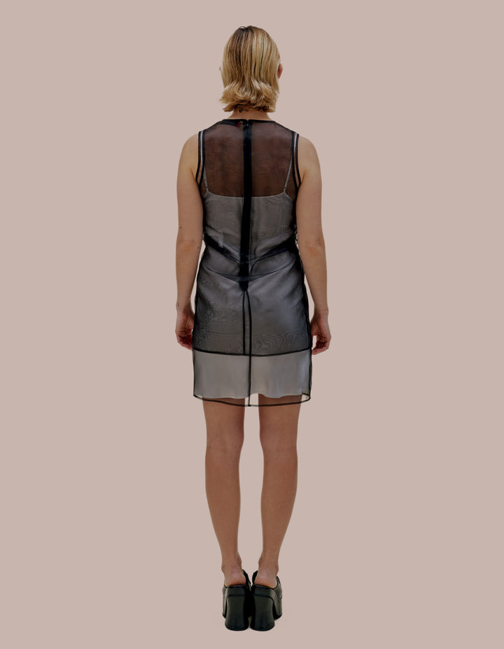 FRAGMENT SHIFT DRESS