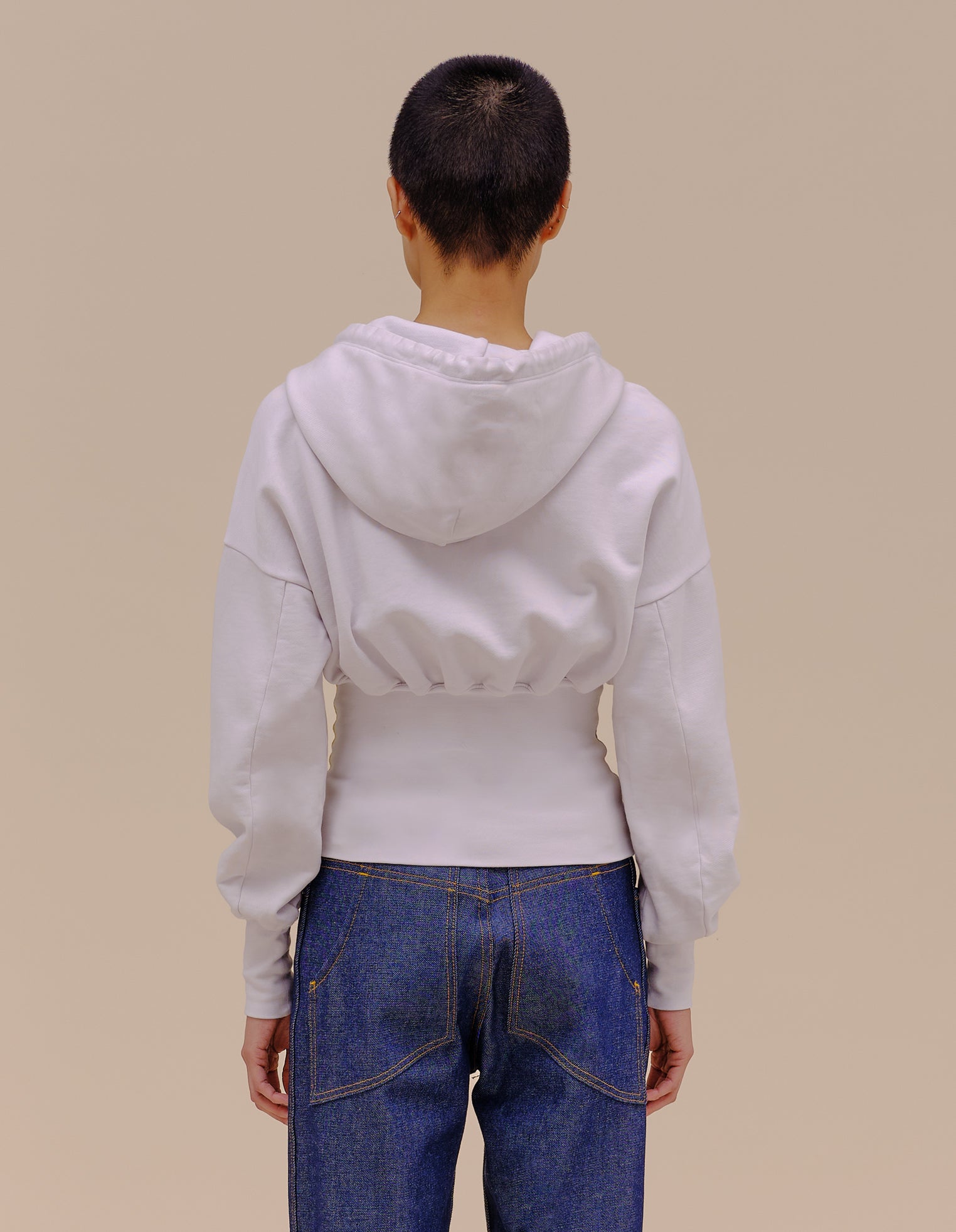 ZIP HOODIE IN STAINED GLASS ‐ ECKHAUS LATTA