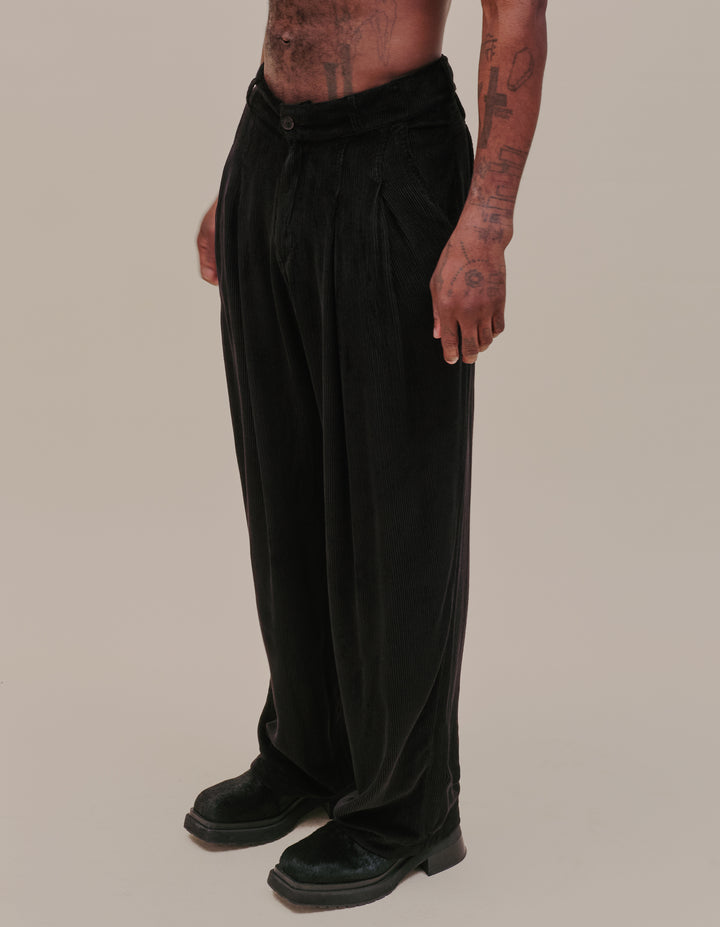 RIDGE TROUSER IN OBSIDIAN