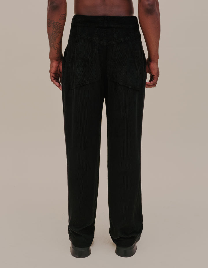 RIDGE TROUSER IN OBSIDIAN