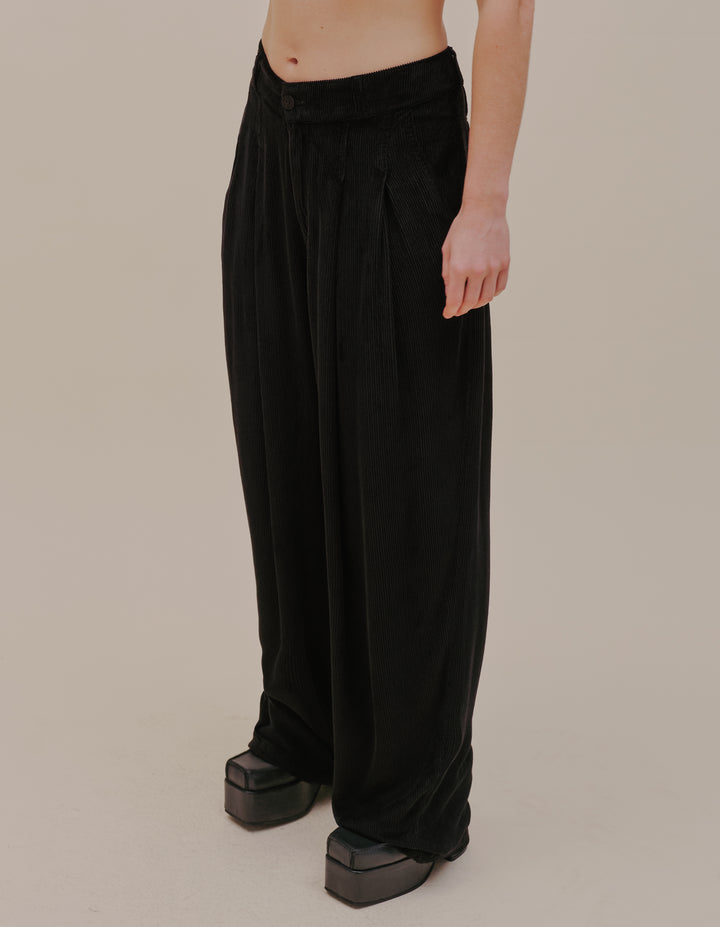 RIDGE TROUSER IN OBSIDIAN