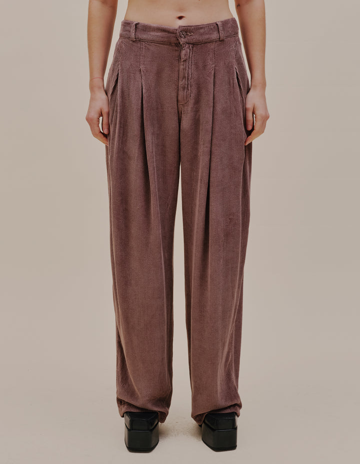 RIDGE TROUSER IN REISHI