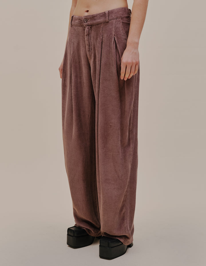 RIDGE TROUSER IN REISHI