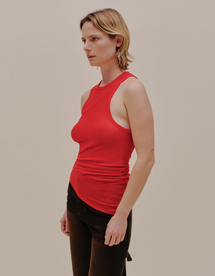 SPIRAL TANK IN RED